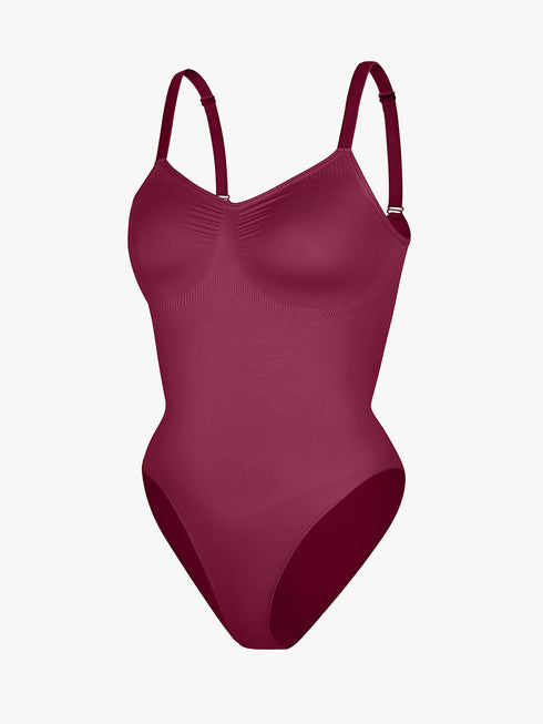 Well-in Vogue Seamless Chest Support Waist Control Shapewear Bodysuit